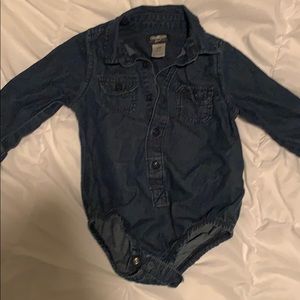 Oshkosh long sleeve onesie